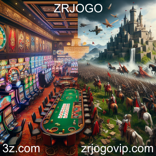 Mergulhe no Mundo dos Jogos de Estratégia em ZRJOGO